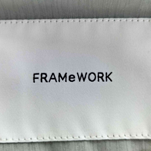 フレームワーク FRAMeWORK 23ss 撥水強撚ポリエステルジャケット レディース